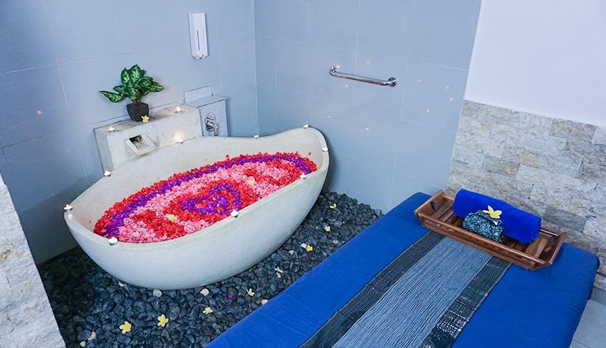 Jaens Spa - Flower Bath Decoration 57