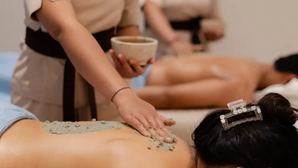 Body scrub treatment in Ubud after outdoor Bali activities
