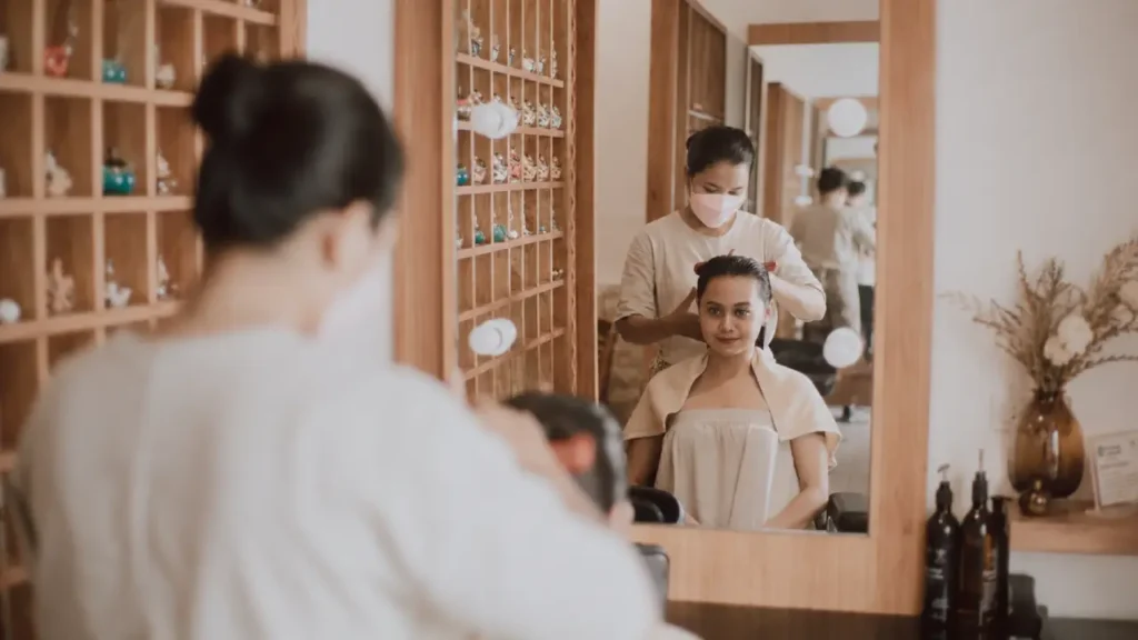 Relaxing head spa Bali Ubud for scalp comfort and recovery