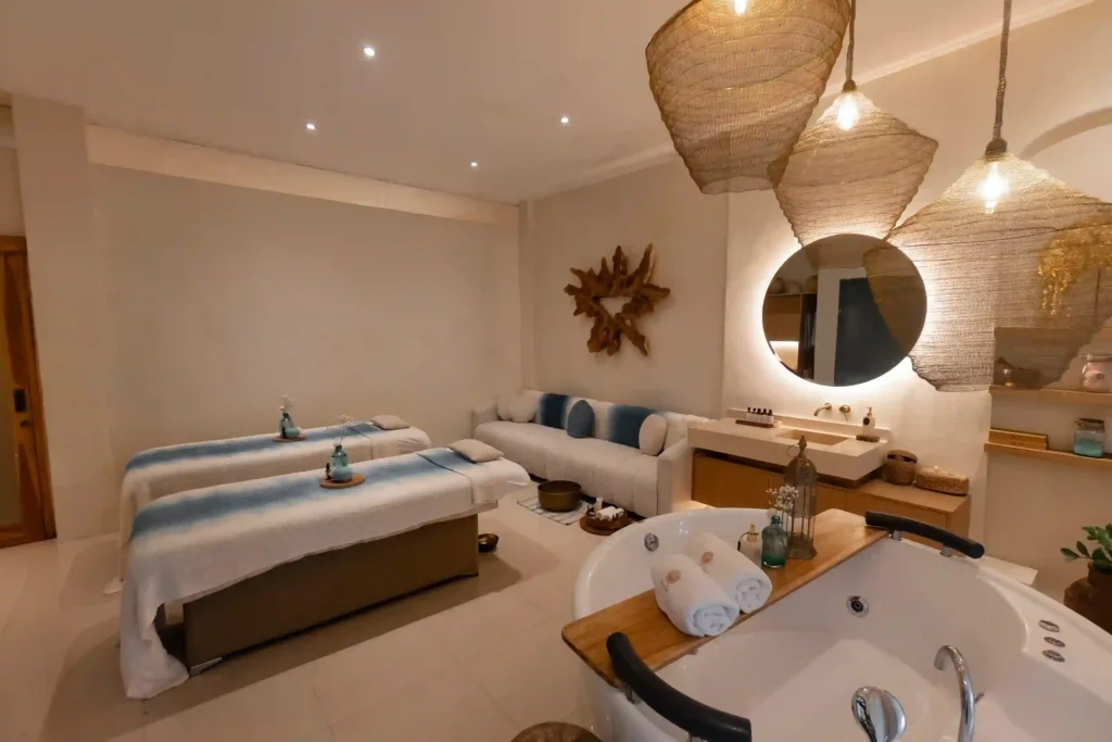 Relaxing Bali day spa room