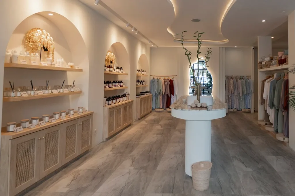 calm and cozy situation spa room