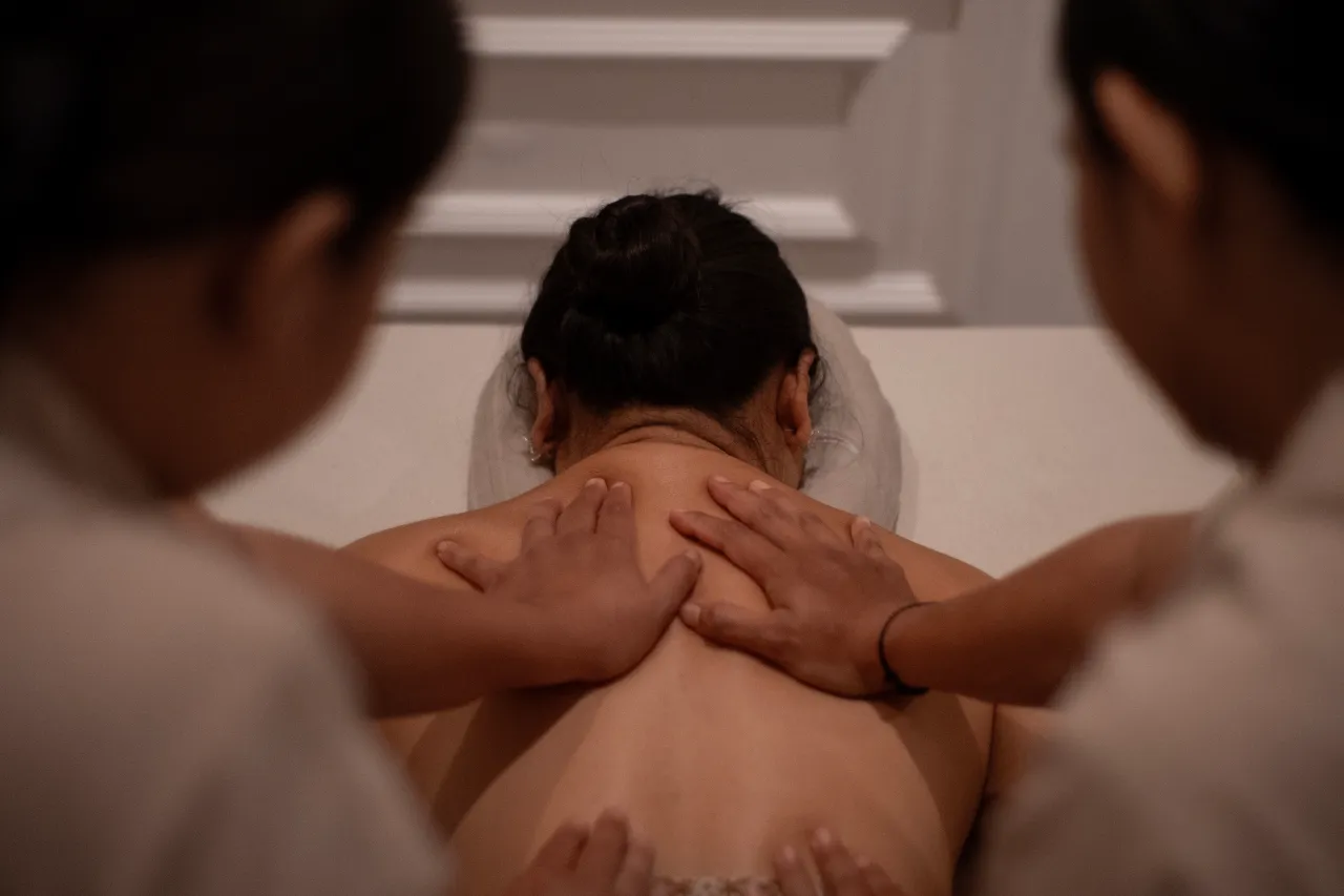 Synchronicity four hands massage treatment at Jaens Spa Ubud