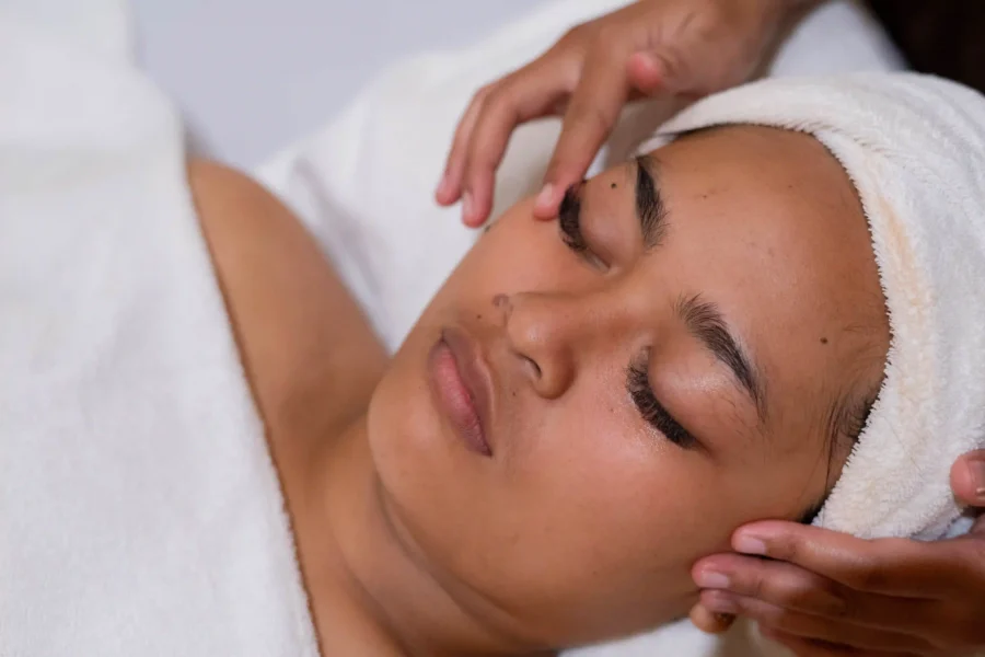 Gentle facial treatment at Jaens Spa Ubud Bali