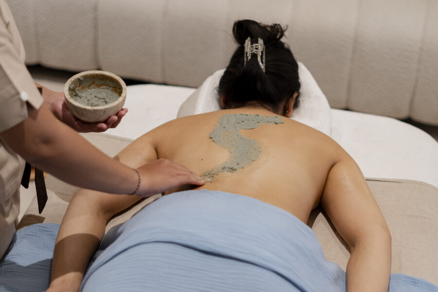 Balinese scrub and boreh