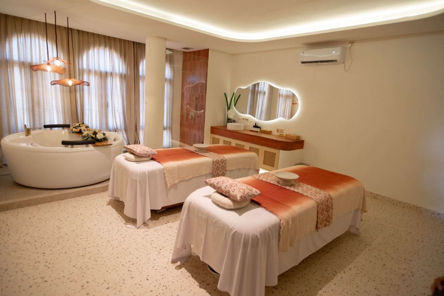Couple and spa package room in Jaens Spa Ubud Bali